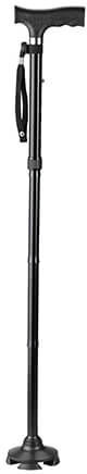 Miles Kimball Folding Multi-Angle Cane - Black