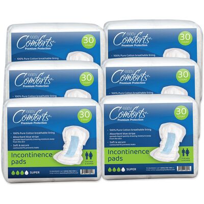 Miles Kimball Easy Comforts™ Premium Protection Incontinence Pads, Case-Normal - Normal Miles Kimball Easy Comforts™ Premium Protection Incontinence Pads, Case-Normal - Normal