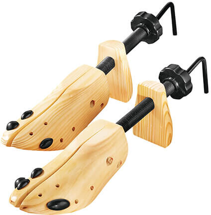 Miles Kimball Deluxe Shoe Stretcher Set of 2 - MED - Mens