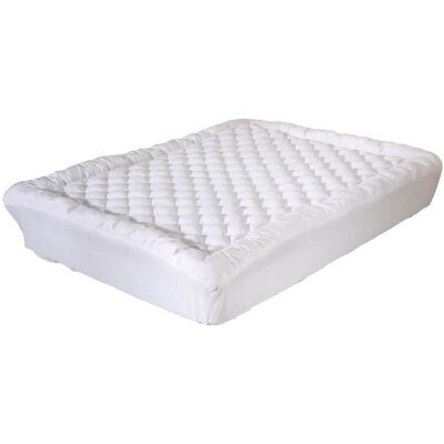 Miles Kimball Diamond Puff Pad Mattress Topper-Twin - Size Twin Miles Kimball Diamond Puff Pad Mattress Topper-Twin - Size Twin