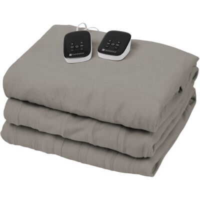 Miles Kimball OakRidge™ Digital Comfort Fleece Heated Blanket-Sky Blue-Queen - Size Queen - Sky Blue Miles Kimball OakRidge™ Digital Comfort Fleece Heated Blanket-Sky Blue-Queen - Size Queen - Sky Blue