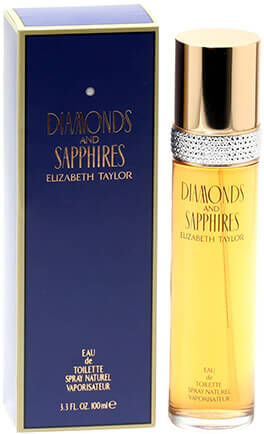 Miles Kimball Elizabeth Taylor Diamonds & Sapphires for Women EDT - 3.3 oz