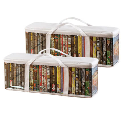 Miles Kimball DVD Storage Case, Set of 2