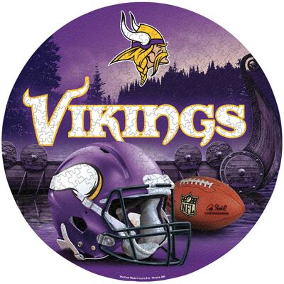 Miles Kimball NFL Team Round 500 Piece Puzzle-NFL-GB Packers - NFL-GB Packers Miles Kimball NFL Team Round 500 Piece Puzzle-NFL-GB Packers - NFL-GB Packers