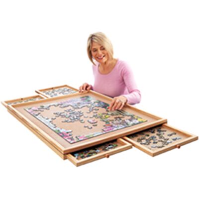 Miles Kimball Deluxe Jigsaw Puzzle Organizer Miles Kimball Deluxe Jigsaw Puzzle Organizer