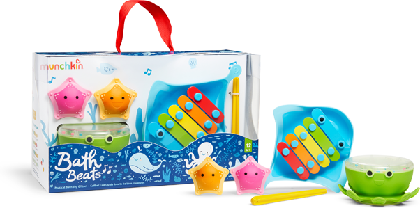 Munchkin Bath Beats™ Musical Bath Toy Gift Set