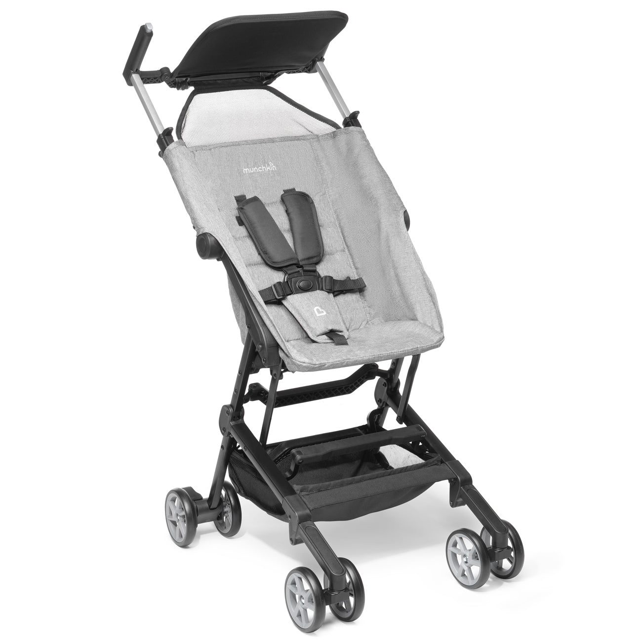 Munchkin Sparrow™ Ultra Compact Stroller in Grey - Grey