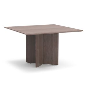 NBF Signature Series Diamond 48" Wood Veneer Square Meeting Table