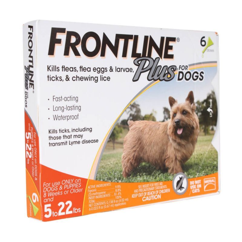 OLD WEST PET TREATS Frontline Plus for Dogs - 6 Month Supply 89-132 Lb