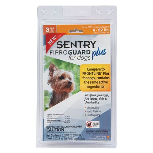 OLD WEST PET TREATS FiproGuard Plus for Dogs 3 Month Supply 45-88lb