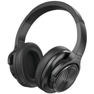 TREBLAB Z2 Active Noise Cancelling Bluetooth Headphones - Black with Black Logo