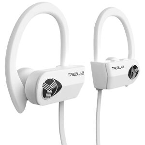 TREBLAB XR500 Bluetooth Wireless Headphones with Mic - White