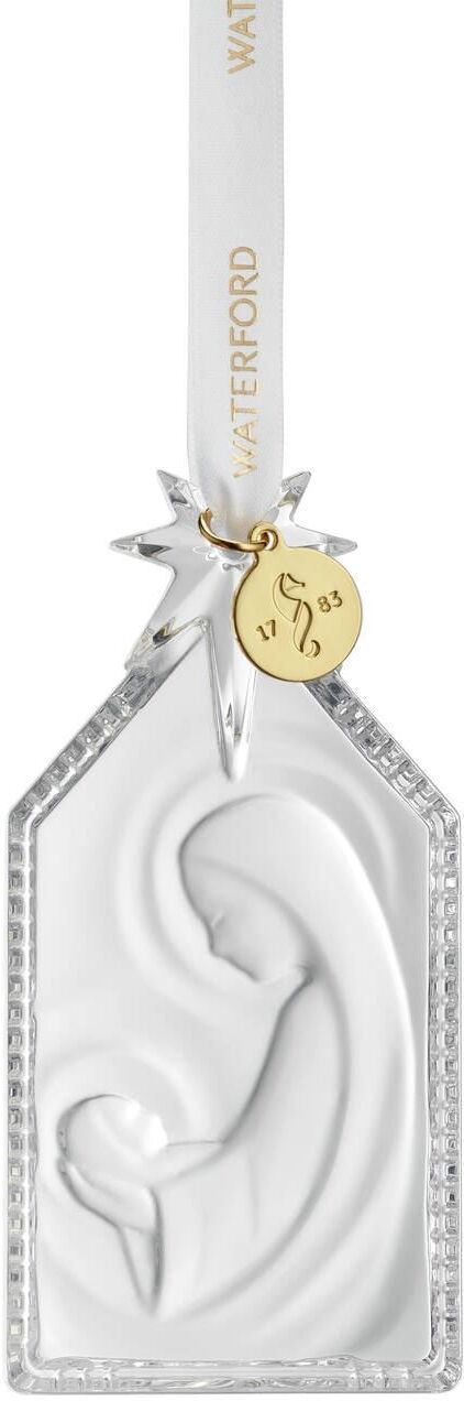 Waterford Nativity Crystal Christmas Ornament