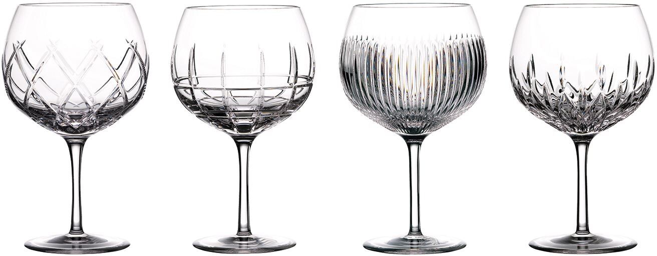 Waterford Gin Journeys Balloon Glass, Mixed Set of 4, Crystal