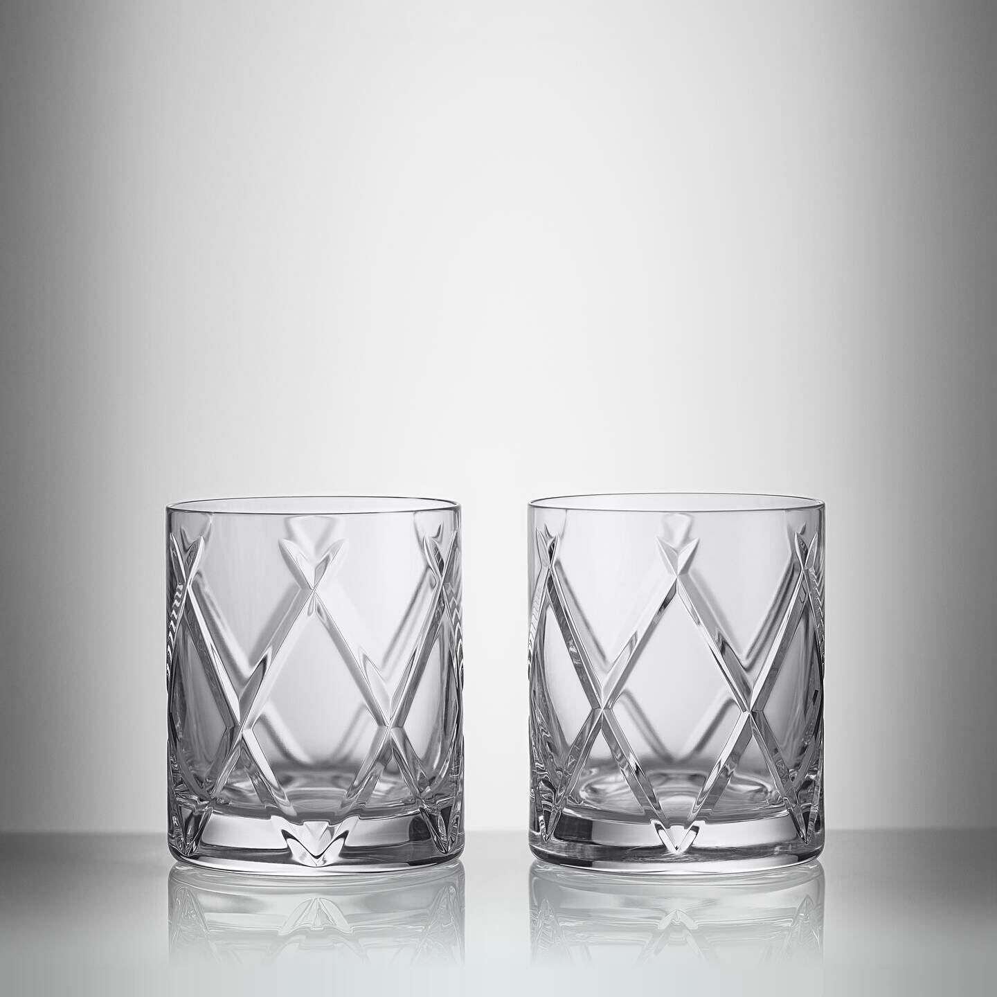 Waterford Connoisseur Olann Double Old Fashioned Glass, Set of 2, Crystal