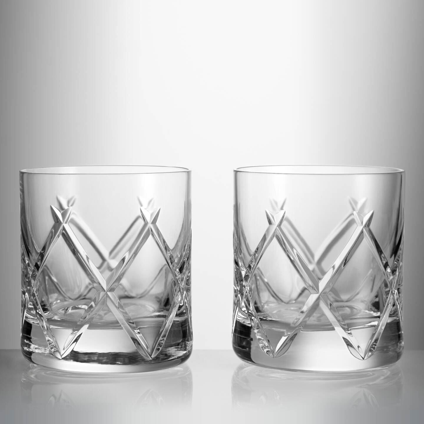 Waterford Connoisseur Olann Straight Whiskey Glass, Set of 2, Crystal