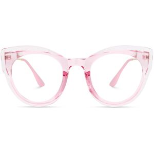 Zeelool Optical Demetrius Cat Eye Pink Glasses - 51-27-144