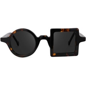 Zeelool Optical Paola Asymmetric Tortoise Sunglasses - 38-27-142