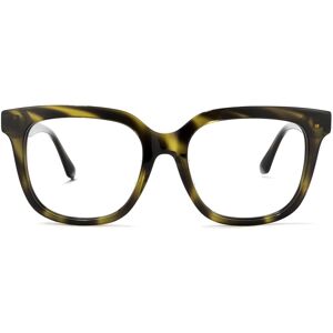 Zeelool Optical Quiana Square Dark-Green Glasses - 51-19-135