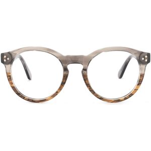 Zeelool Optical Ryleigh Round Gray Glasses - 47-21-133