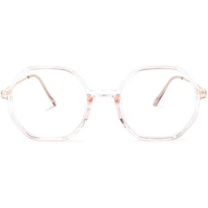 Zeelool Optical Tanner Geometric Pink Glasses - 54-23-141