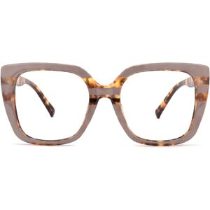 Zeelool Optical Brenda Square Mauve Glasses - 54-21-135