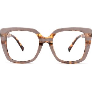 Zeelool Optical Brenda Square Mauve Glasses - 54-21-135