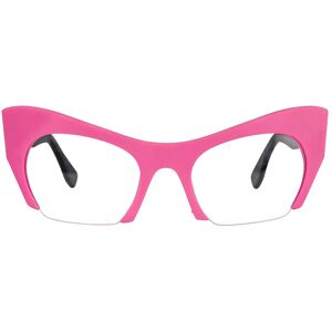 Zeelool Optical Kyle Cat Eye Pink Glasses - 48-22-136