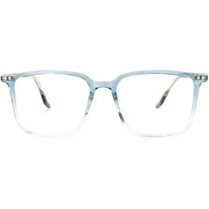 Zeelool Optical Tobias Square Light-Blue Glasses - 56-19-142