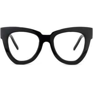 Zeelool Optical Hassan Cateye Black Glasses - 50-23-145