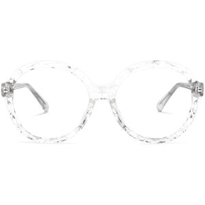 Zeelool Optical Lila Round Crystal Glasses - 53-18-139
