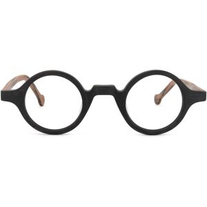 Zeelool Optical Arale Round Black Glasses - 36-27-141