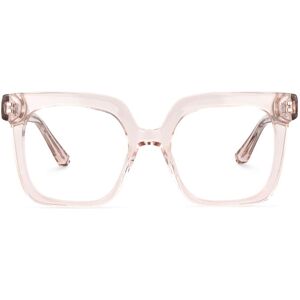 Zeelool Optical Dexter Square Champagne Glasses - 52-21-143