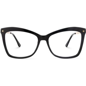 Zeelool Optical Isaebella Butterfly Black Glasses - 54-18-139
