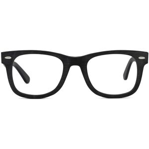 Zeelool Optical Ernie Square Black Glasses - 51-23-142
