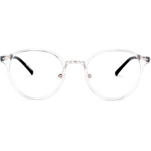 Zeelool Optical Peyton Round Crystal Glasses - 48-21-139