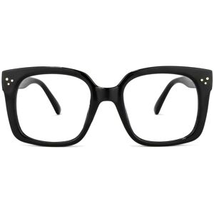 Zeelool Optical Paisley Square Black Glasses - 57-22-144