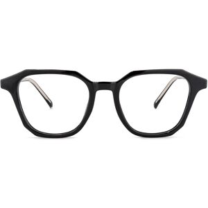 Zeelool Optical Preston Square Black Glasses - 50-21-135