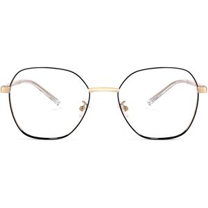 Zeelool Optical Perry Geometric Black Glasses - 53-18-143