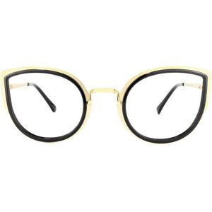 Zeelool Optical Quillan Cateye Black Glasses - 55-28-144