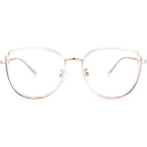 Zeelool Optical Reagan Cateye Crystal Glasses - 52-19-138