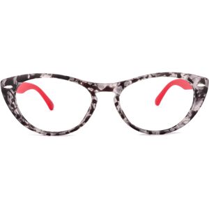 Zeelool Optical Rebecca Cateye Gray-Floral Glasses - 54-19-141