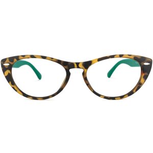 Zeelool Optical Rebecca Cateye Yellow-Tortoise Glasses - 54-19-141