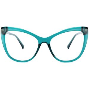 Zeelool Optical Shelby Cateye Blue Glasses - 57-18-138