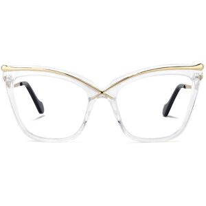 Zeelool Optical Winston Butterfly Crystal Glasses - 57-20-135
