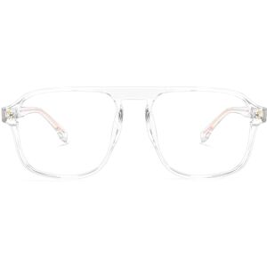 Zeelool Optical Willow Geometric Crystal Glasses - 58-18-142