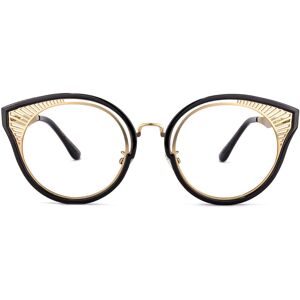 Zeelool Optical Wiktoria Cateye Black Glasses - 52-25-143