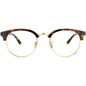 Zeelool Optical Grady Browline Tortoise Glasses - 49-22-139