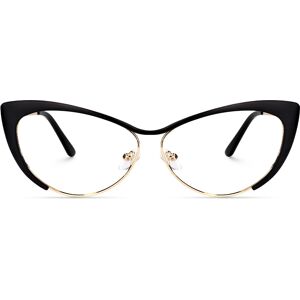 Zeelool Optical Ellen Cateye Black Glasses - 56-12-137