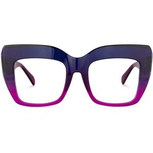Zeelool Optical Charmaine Cat Eye Purple Glasses - 57-22-141